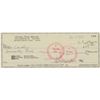 Image 1 : The Twilight Zone Gloria Pall signed check