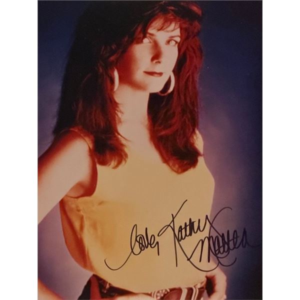 Country singer Kathy Mattea signed photo