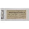 Image 1 : Boston Red Sox Bobby Thomson encapsulated signed check