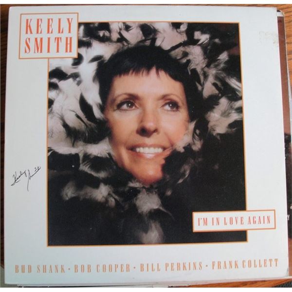 Keely Smith signed album