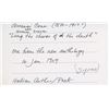 Image 1 : Italian Novelist Giovanni Cena signed book