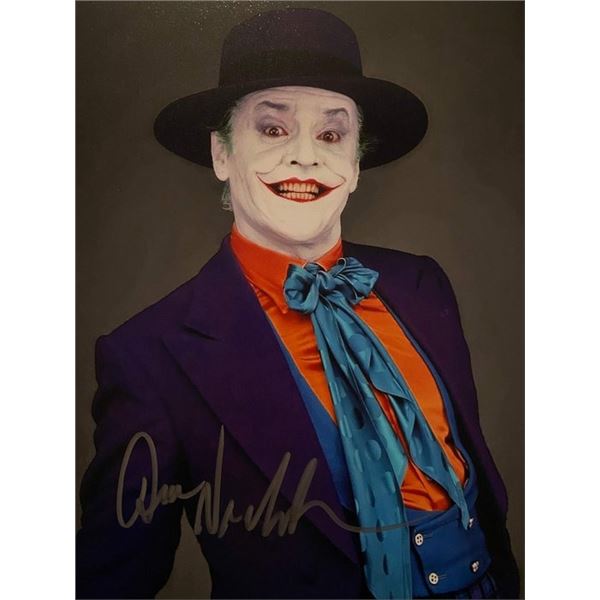 Batman Jack Nicholson The Joker signed photo