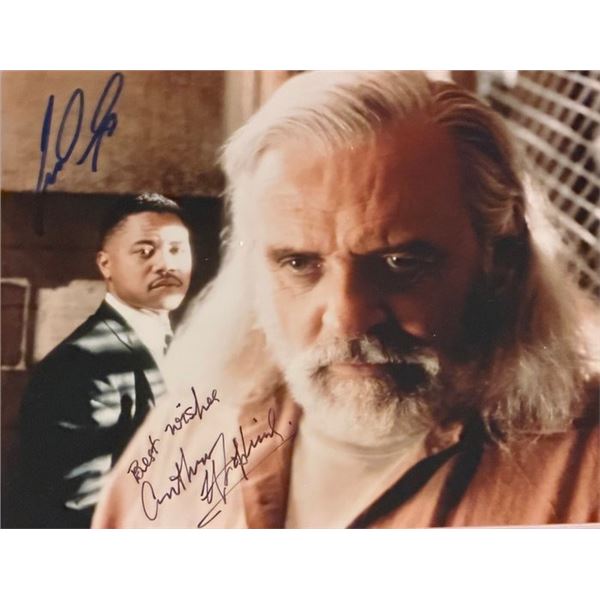 Instinct Anthony Hopkins and Cuba Gooding Jr. signed movie photo
