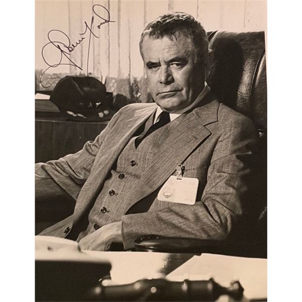 Police Story Glenn Ford signed photo