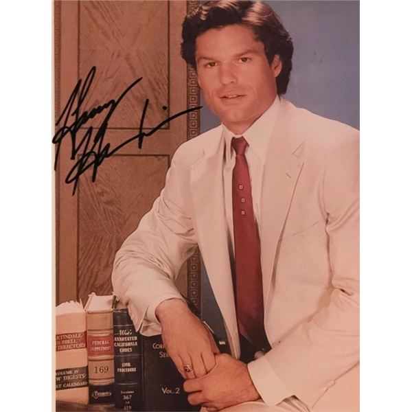 LA Law Harry Hamilin signed photo