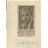 Image 1 : Ad Carter newspaper clip and signature