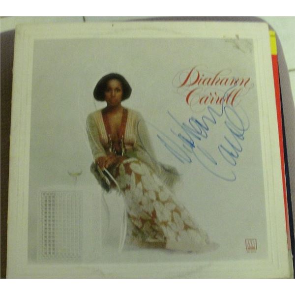 Diahann Carroll signed album