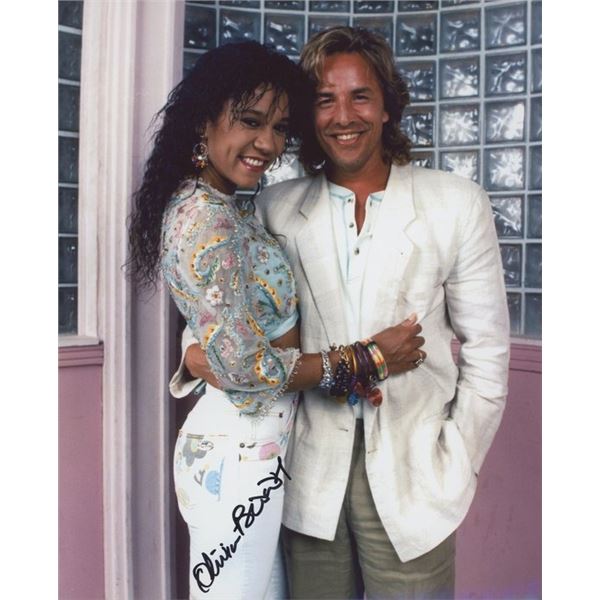 Miami Vice Olivia Brown signed photo