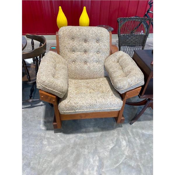 LARGE CUSHION COMFY ROCKING CHAIR