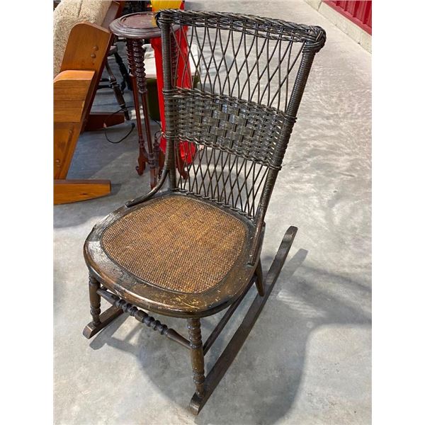 WICKER ROCKING CHAIR