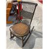 Image 1 : WICKER ROCKING CHAIR