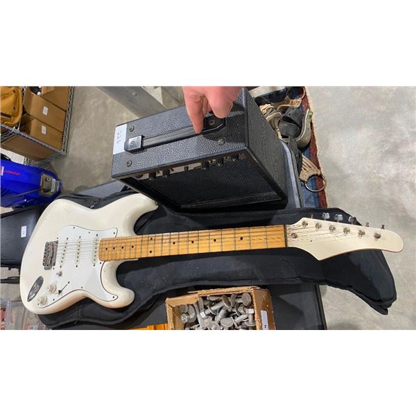 ELECTRIC GUITAR AND AMP - NO CORDS