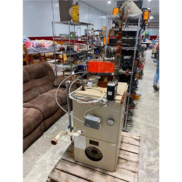 OIL FIRED HOT WATER BOILER