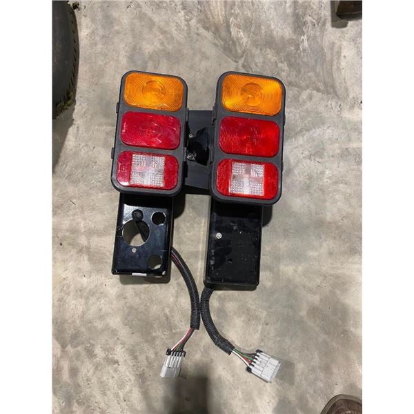 SET OF TWO TAIL LIGHTS - 10.5X5.5IN LIGHT