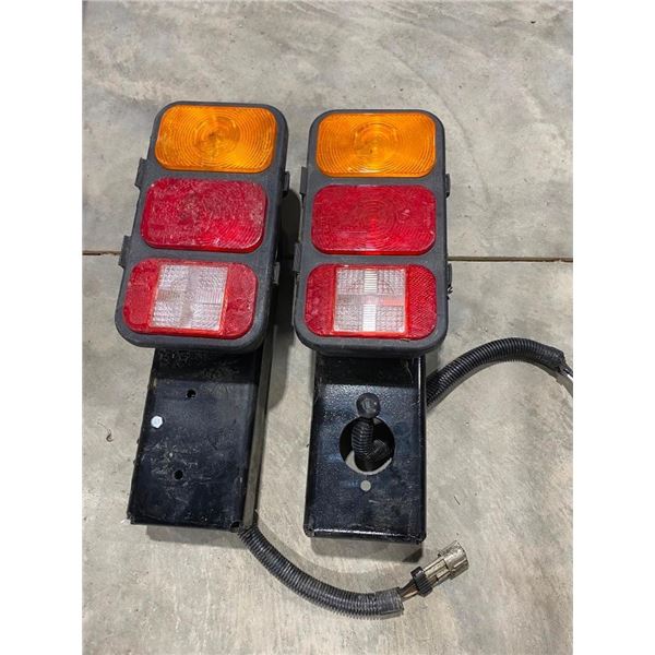 SET OF TWO TAIL LIGHTS - 10.5X5.5IN LIGHT