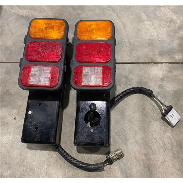 SET OF TWO TAIL LIGHTS - 10.5X5.5IN LIGHT