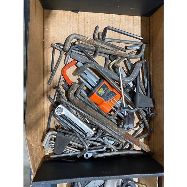 BOX OF ASSORTED ALLEN WRENCHES