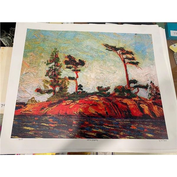 24X20IN TOM THOMSON SPLIT ROCK REPO PRINT