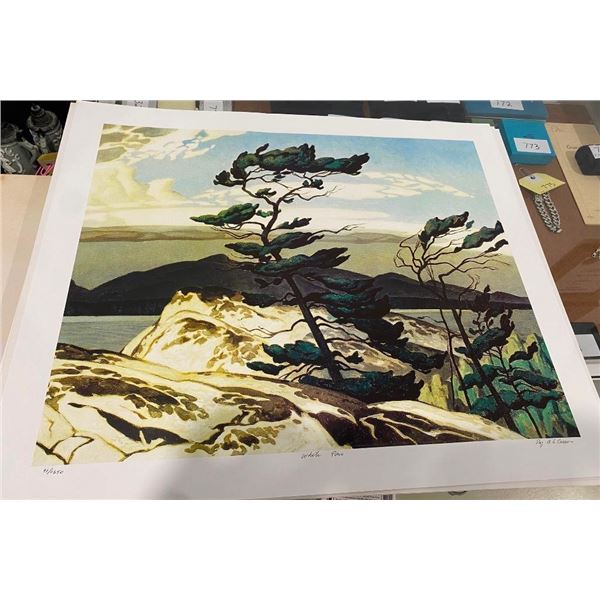 24X20 AJ CASSON WHITE PINE REPO PRINT