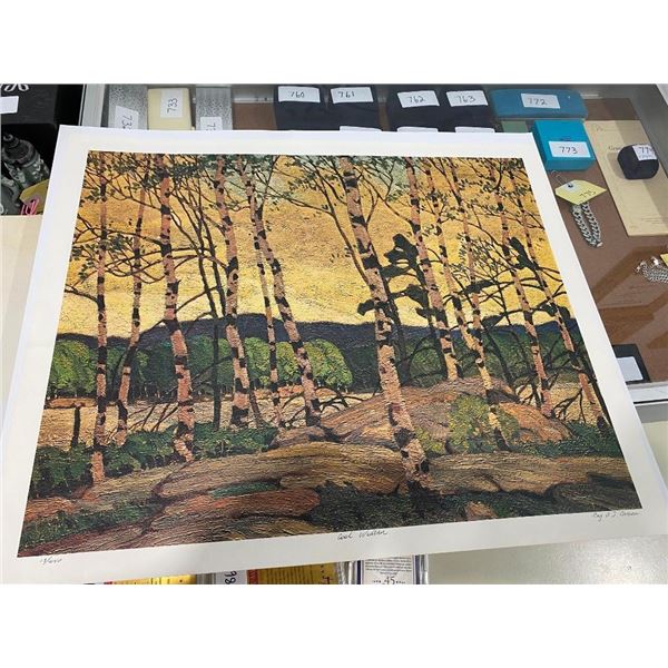 24X20IN AJ CASSON COOL WEATHER REPO PRINT