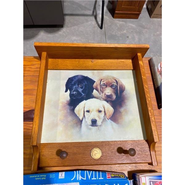DUCKS UNLIMITED 18X16IN WALL SHELF
