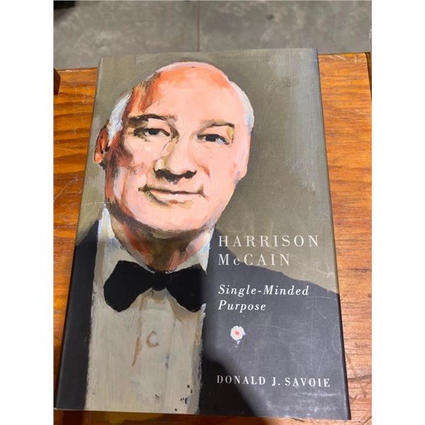 HARRISON MCCAIN AUTOBIOGRAPHY NOVEL