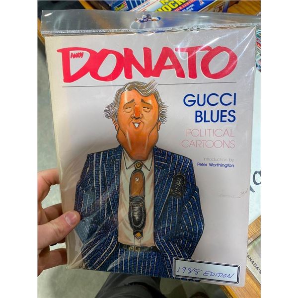 1988 EDITION ANDY DONATO CARTOON BOOK
