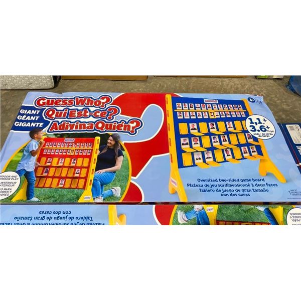 GIANT OUTDOOR GUESS WHO GAME