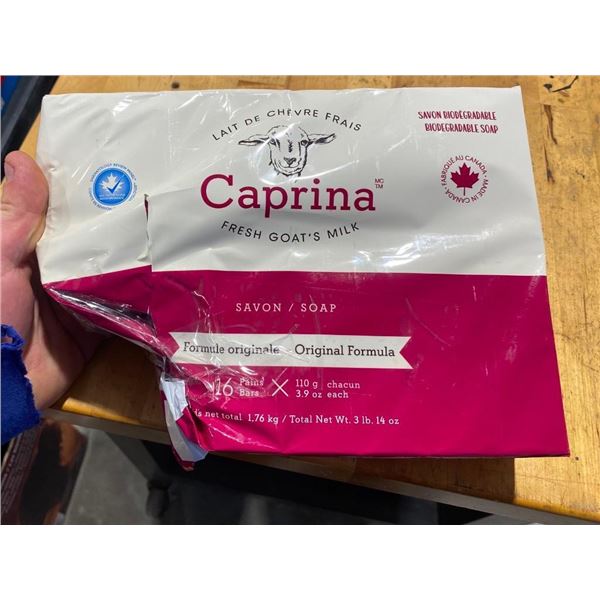 APPROX. 15 BARS OF CAPRINA BAR SOAP