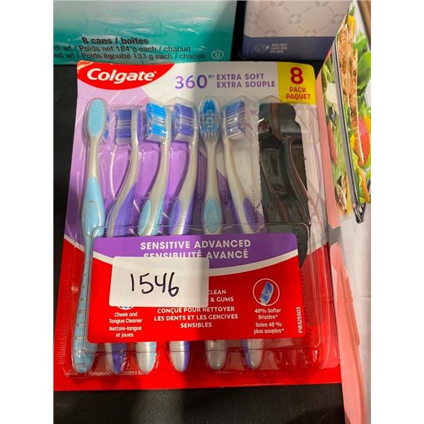 6 COLEGATE TOOTHBRUSHES