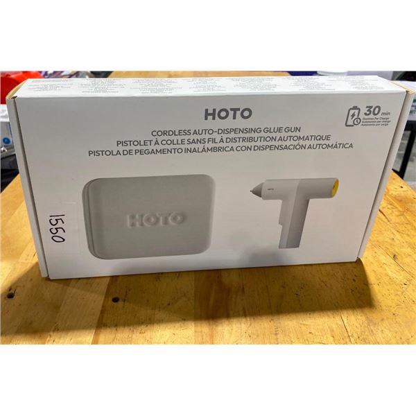 CORDLESS HOT GLUE GUN WITH CASE
