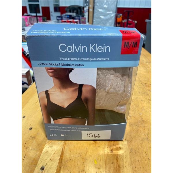 2PC CALVIN KLEIN SIZE M BRA SET
