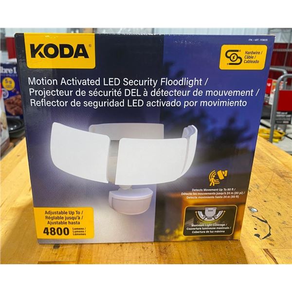 MOTION ACTIVATED LED SECURITY LIGHT