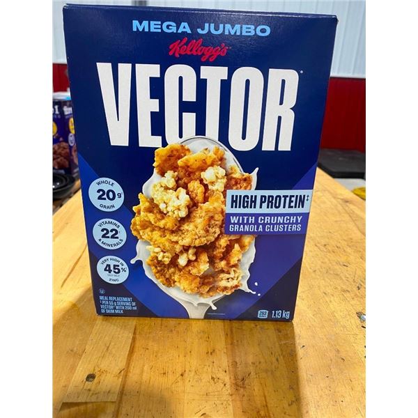 JUMBO BOX OF VECTOR CEREAL