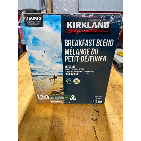 APPROX. 120 BREAKFAST BLEND KEURIG PODS