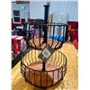 Image 1 : DECORATIVE 2-TEIR BASKET