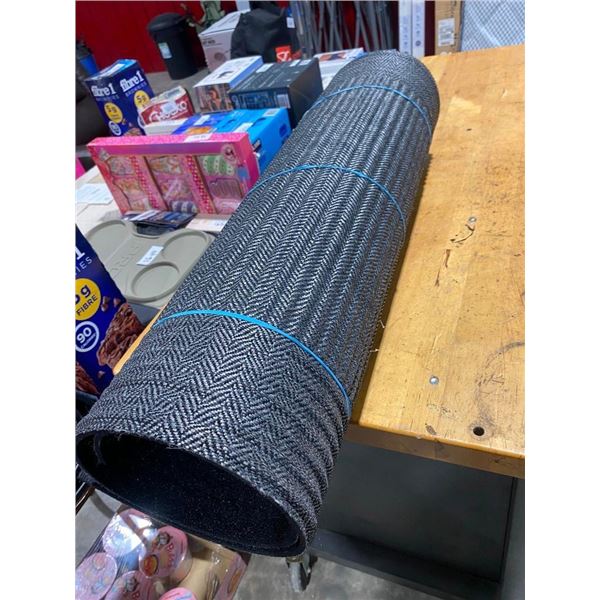 RUBBER DOORMAT - BELIEVE IT IS 30X50IN