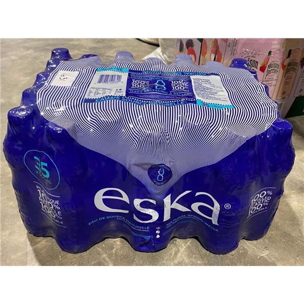 APPROX. 35 BOTTLES OF ESKA WATER