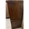 Image 3 : Ornate Carved Wood 6-Drawer Dresser with Brass Hardware