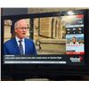 Image 1 : Toshiba Flat Screen TV with Remote Control Displaying Global Edmonton News Broadcast