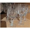 Image 5 : Cut Crystal Stemware Set, 16 Pieces Including Wine and Champagne Glasses