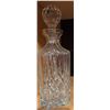 Image 4 : Cut Glass Decanter Set with Two Decanters and Six Assorted Tumblers