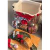Image 3 : Ceramic Snowman Cookie Jar and Holiday Creamers Assorted Lot, 5 Pieces