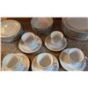 Image 3 : Noritake China Set With Floral Pattern, Service For Four, Includes Plates And Cups