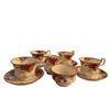 Image 1 : Royal Albert Old Country Roses Teacup and Saucer Set with Creamer, Five Pieces