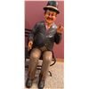 Image 3 : Seated Comedic Figures in Bowler Hats on Metal Bench
