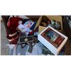 Image 5 : Large Assortment of Christmas Decorations, Plush Toys, Ornaments, Stockings, Holiday Decor