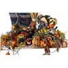 Image 1 : Large Assorted Fall Thanksgiving Decor Lot With Pumpkins, Wreaths, Scarecrows