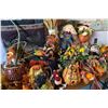 Image 3 : Large Assorted Fall Thanksgiving Decor Lot With Pumpkins, Wreaths, Scarecrows