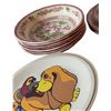 Image 2 : Ceramic and Porcelain Plates, Bowls, Pitcher, and Teapot Set
